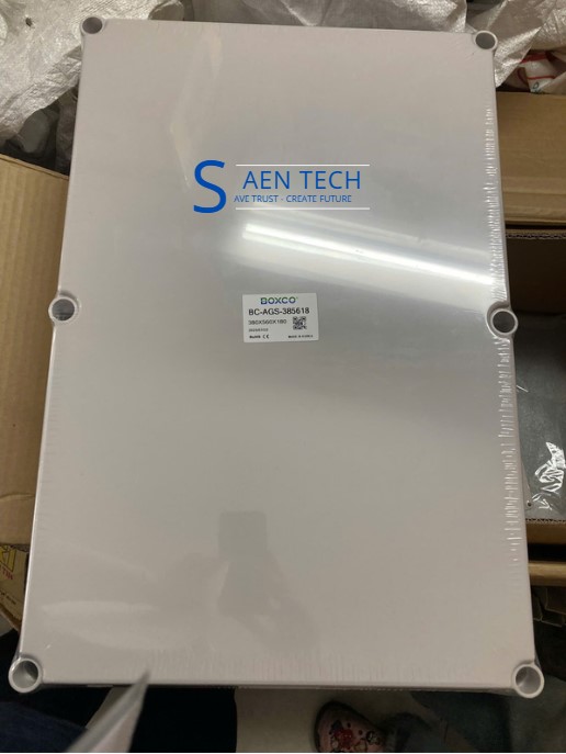 Hộp điện nhựa nắp bắt ốc BC-AGS-385618 Boxco