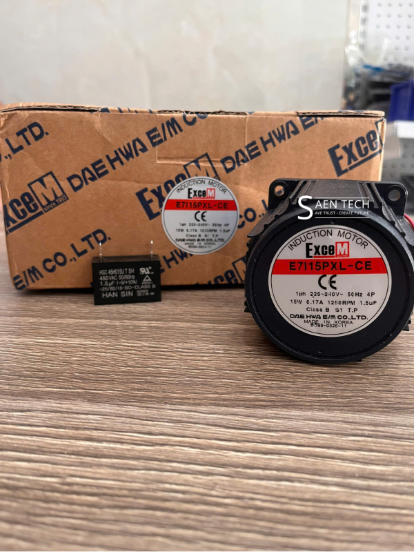 Động cơ điện 1P 15w Excem E7I15PXL-CE