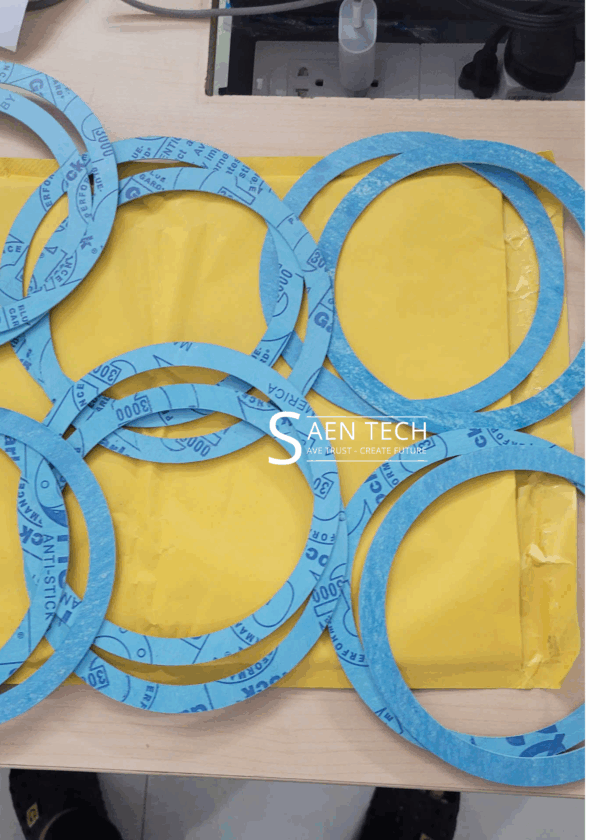 Vòng đệm màng ngăn (miếng đệm giữa màng và thân van)-Fisher ERCA00526A0 Gasket (Key.19)