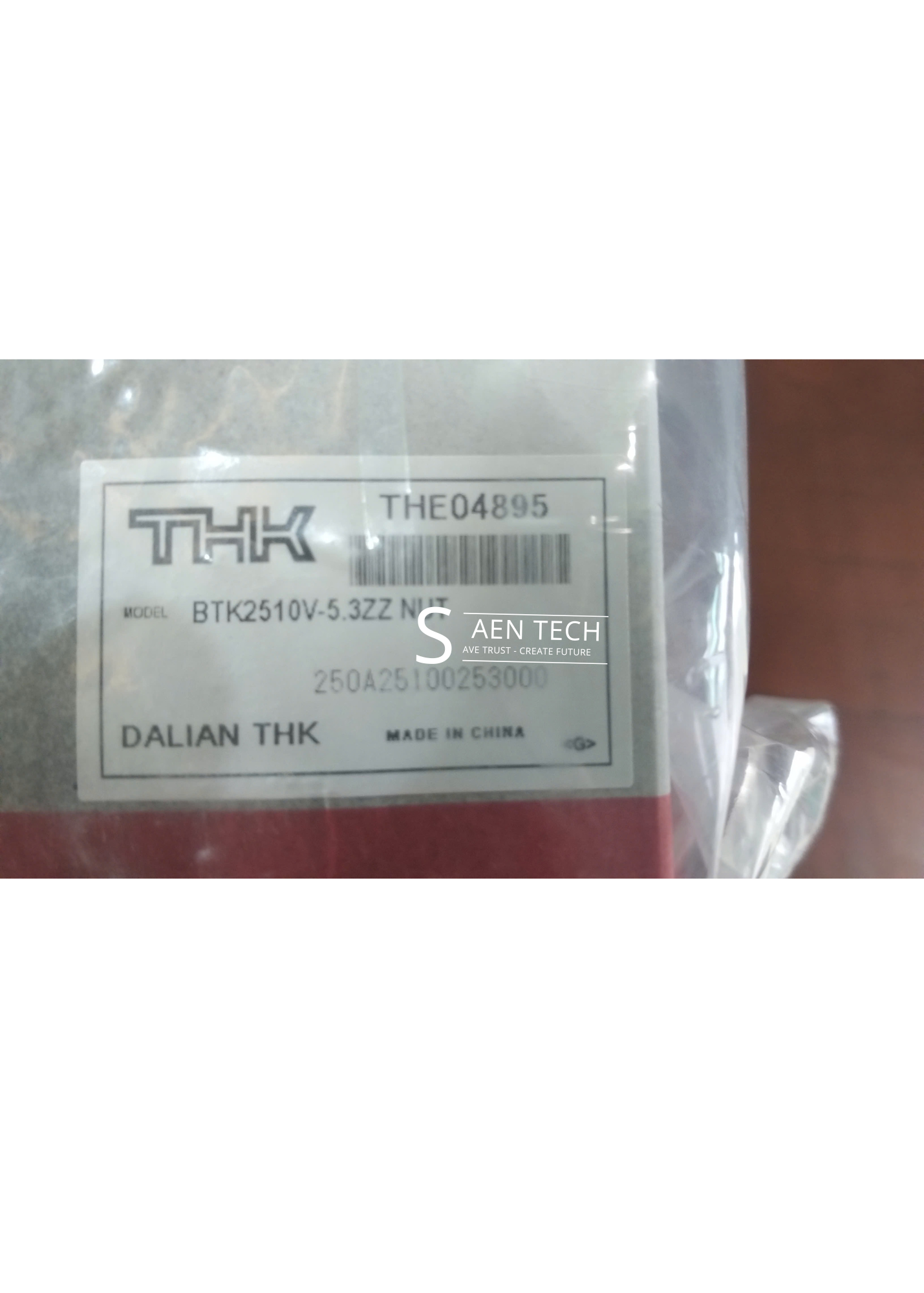 Đai ốc vít me bi BTK2510V-5.3ZZ THK