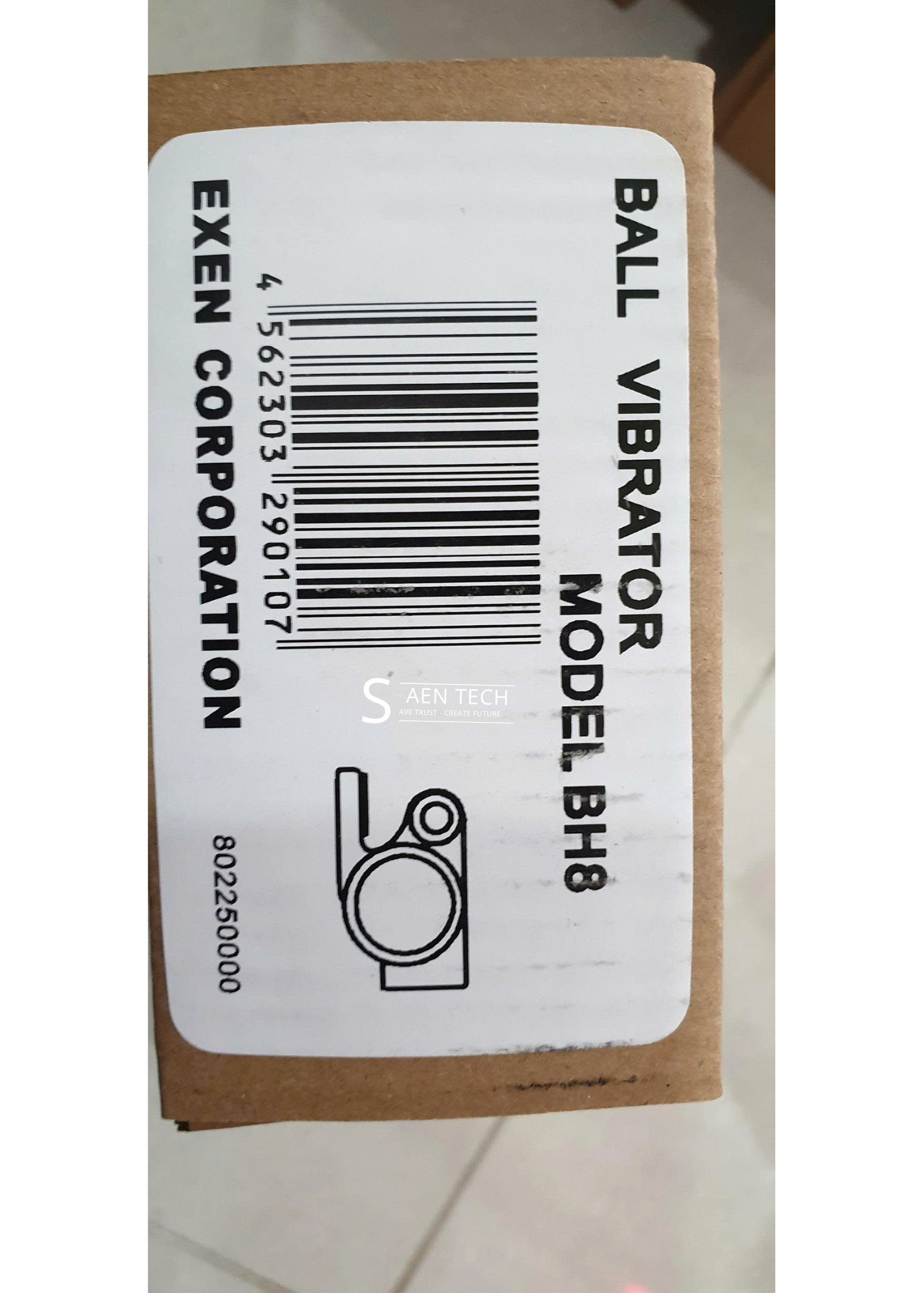 Bộ rung khí nén dạng bi BH8 EXEN