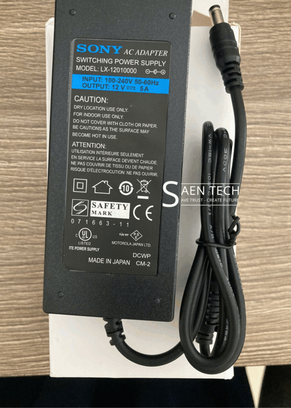 Adaptor nguồn sony 12V 5A