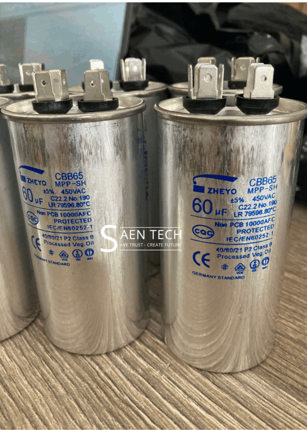 Tụ nhôm CBB65-450V-60UF
