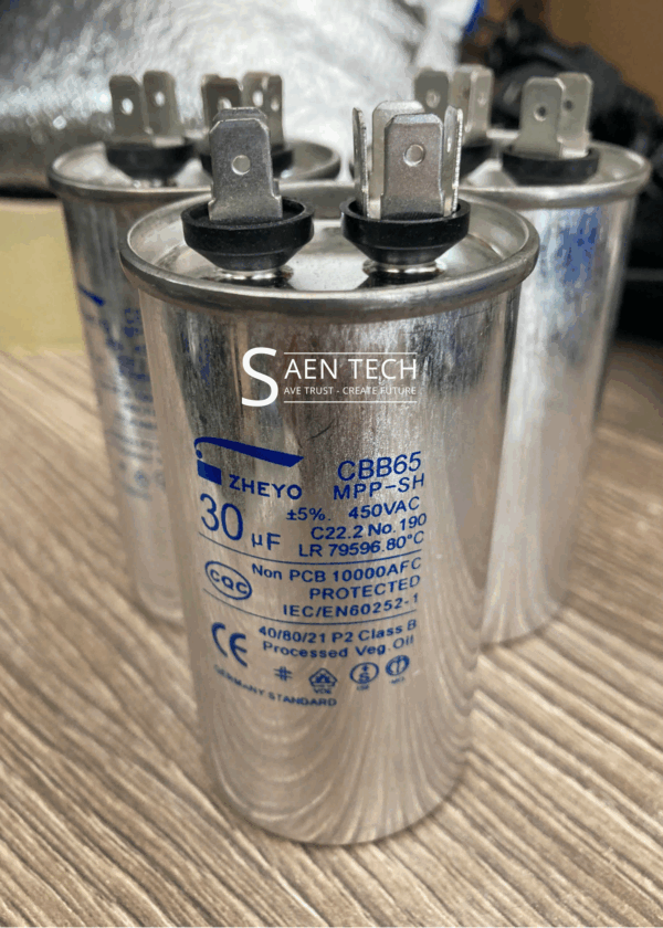 Tụ nhôm CBB65-450V-30UF