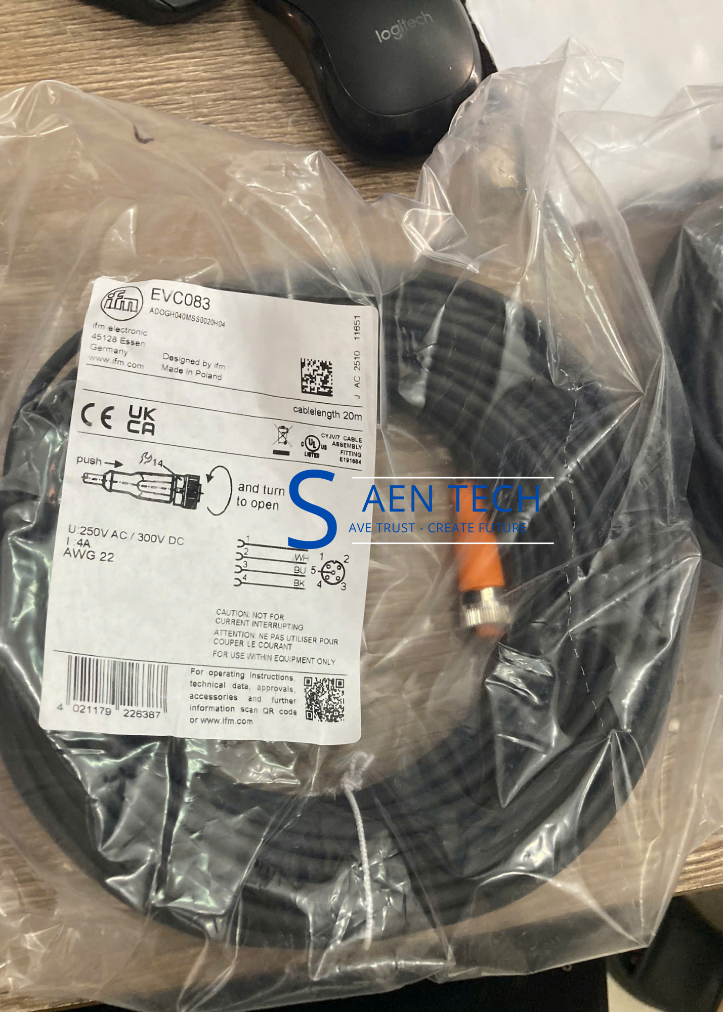 Model EVC083 ADOGH040MSS0020H04