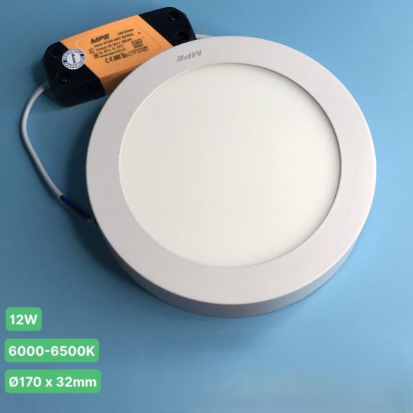 Đèn led panel tròn âm