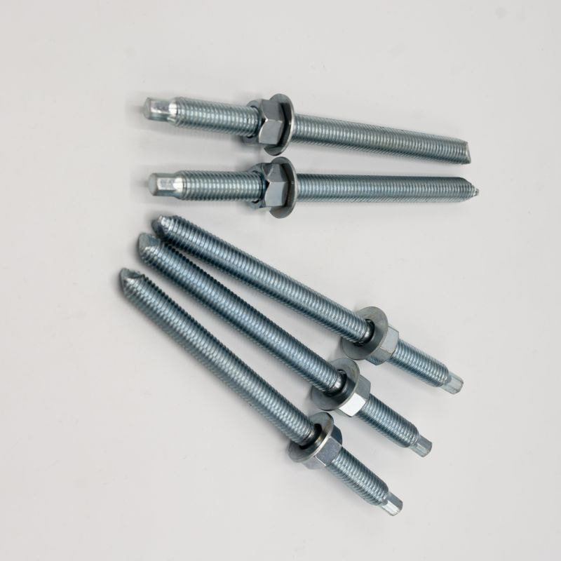 Bulong thép 5.8 M12x160 kèm Matit ống nhộng RM M20