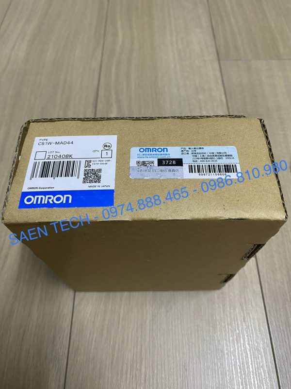 I/O Unit CS1W-MAD44 Omron