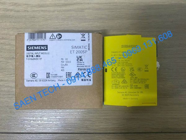 Module Digital F-input Siemens – 6ES7136-6BA01-0CA0