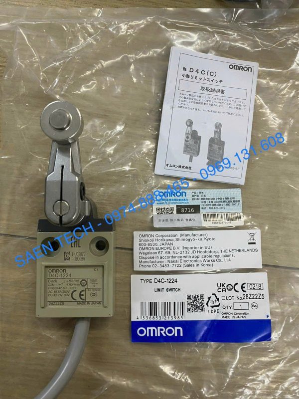 Công Tắc Hành Trình OMRON D4C-1224